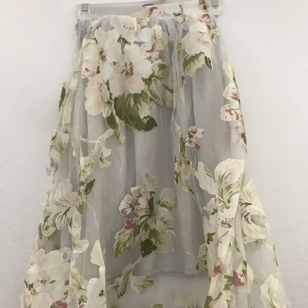 Organza tulle skirt
